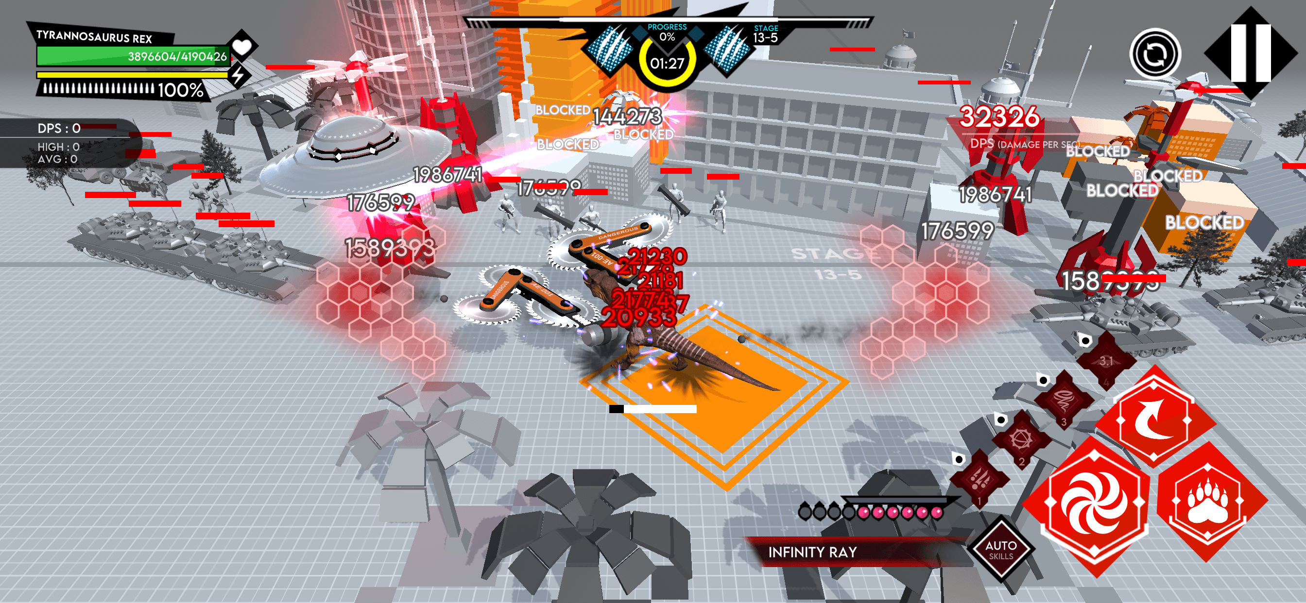 Mecha Dino City Smash